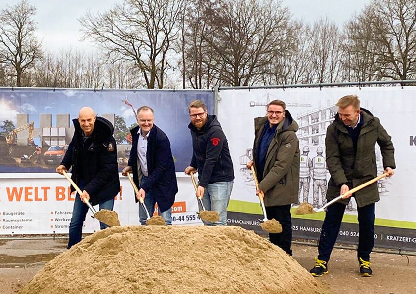 HKL Story / Spatenstich für neues HKL Center Itzehoe